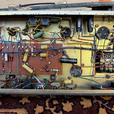Vintage 1960s Selmer Treble N Bass 50 MKIII MK3 Valve Guitar Amplifier Head Bild 21