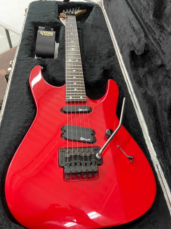 Charvel Fusion 90s Candy Red image 1