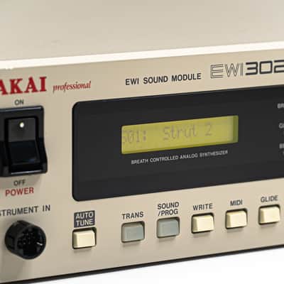 Akai EWI3020M – Analog Monophonic Synthesizer Rackmount Module (Vintage) image 3