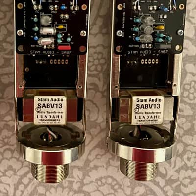 Golden Era Rare Stam “Red Badge” SA 87 / U87 Close serial # Pair ! Pre Braingasm , Classic Neumann tone image 13