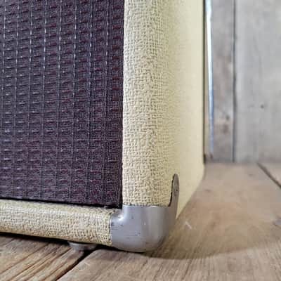 Fender Twin 6GB 1961 - Rough Blonde Tolex Original, serviced, with original cover image 8