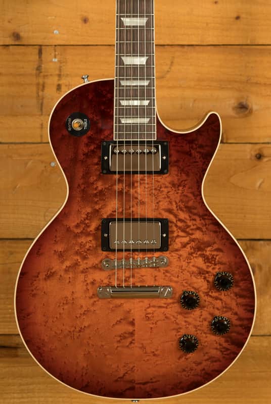 Gibson Custom 1959 Les Paul Standard Birdseye | Orange Shadow Burst - Gloss image 1