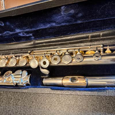 Trevor James Virtuoso II Open Hole Flute - HW / 9LR 925 Sterling Silver image 6
