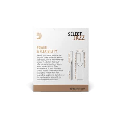 D'Addario Select Jazz Unfiled Soprano Sax 3S image 3