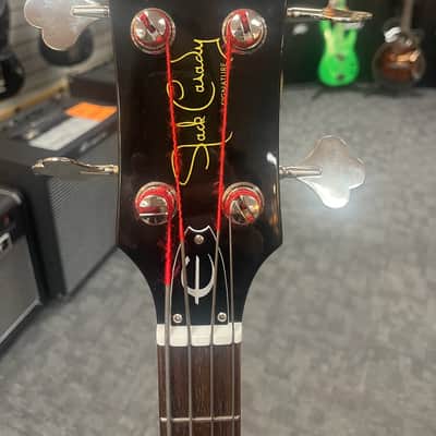 Preowned Epiphone Jack Casady Bass- Faded Pelham Blue image 2