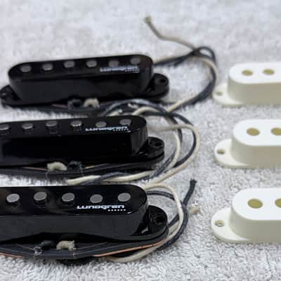 LUNDGREN BJFE Stratocaster set Black and extra off white covers / Free shipping / like new, 2025 image 9
