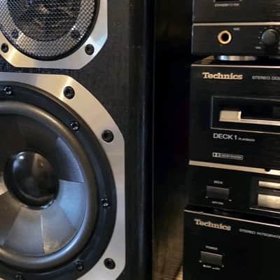 TECHNICS 7 PIECE COMPONENT HIFI STEREO SYSTEM/EQ/AMP/CD/TAPE/PHONO/ JAPAN image 4