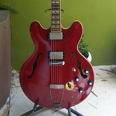 1977 Aria Pro II ES800WR (a.k.a. ES 335) guitar transition headstock logo image 1