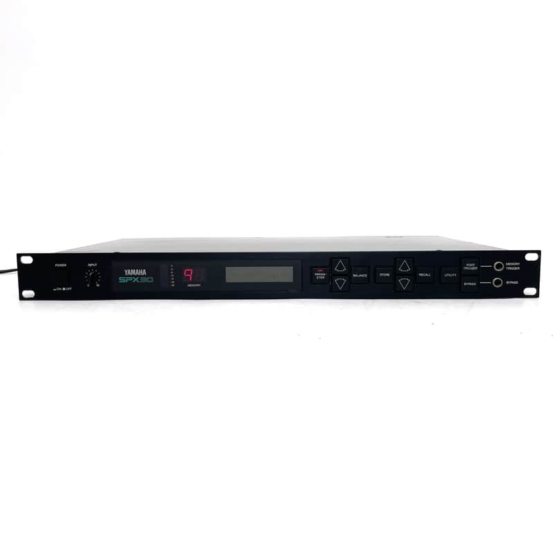 Yamaha SPX90 Digital Sound Processor 1980s Vintage Effect Rack Made in Japan Worldwide Shipment image 1