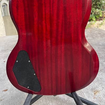 Gibson SG Faded T with Rosewood Fretboard 2017 - Gloss Worn Cherry image 17