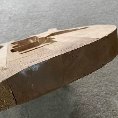 Basswood HSH Guitar Double Cutaway Body DIY Project image 4
