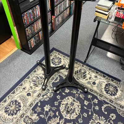 Ultimate Support MS90/45B Monitor Stands (Pair) 2010s - Black image 4