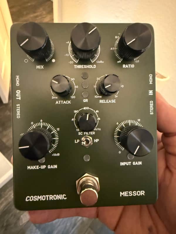 Cosmotronic Messor Stereo Compressor Pedal image 1