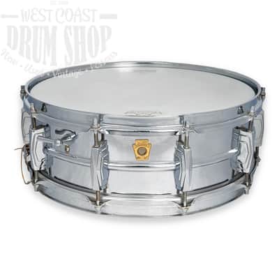 Vintage Ludwig 5x14 1960s Preserial COB Snare Drum with Case image 1
