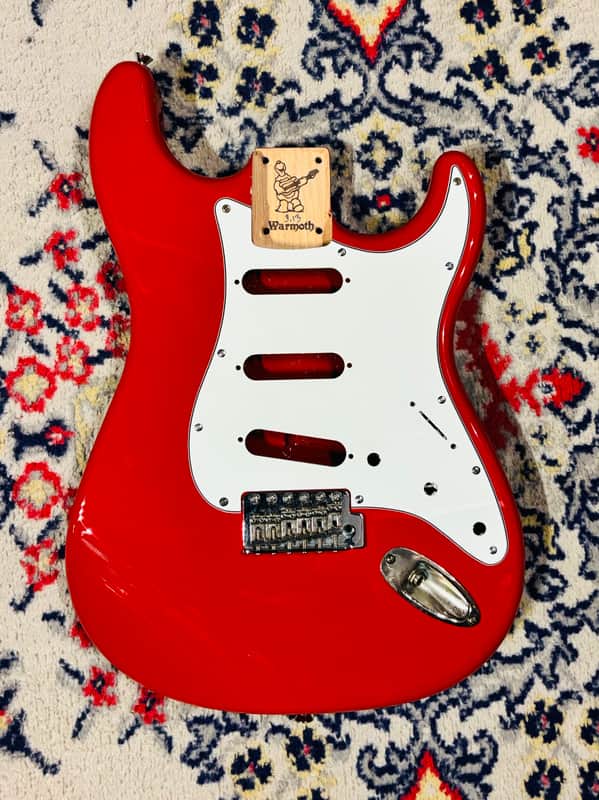 Warmoth Stratocaster Body USA - Dakota Red image 1