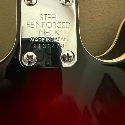 Univox Custom Supreme ES-335 60’s-70’s - Red Sunburst w/Hard Case image 6