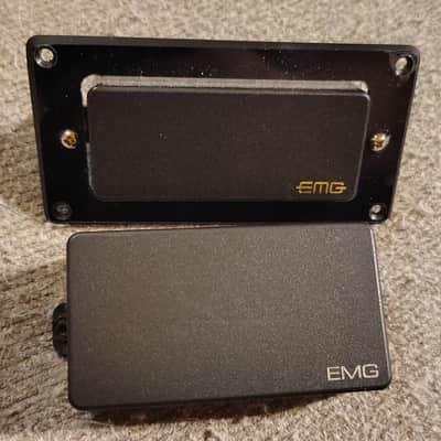 EMG 81/M-50 Active Humbucker set 2010s - Black image 1