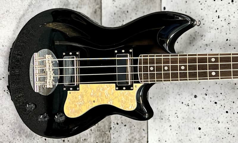 Lakland Skyline HB-30 Short Scale Hollow Body, Black Gloss / Pau Ferro. image 1
