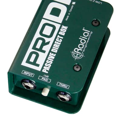 Radial ProDI Passive Direct Box PRO DI w/25 ft. XLR image 4