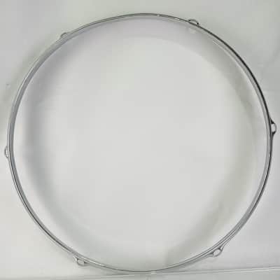 Slingerland 12"6Lug BRASS COB Tom Drum Rim/Hoop Stick-Saver Triple-Flange 50-60s image 5