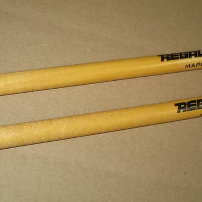one pair (new old stock) very near A+ condition Regal Tip SG-A maple wood / natural stain finish (with packaging) from 2000s / 2010s image 9