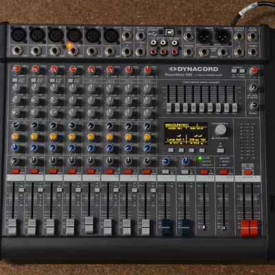Dynacord PowerMate 600-3 Powered Mixer 2x1000W 6 Mic/Line 2 Stereo Channels image 2
