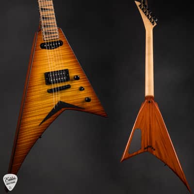 Jackson USA Custom Shop RR HS TOM - Amber Lager Burst image 1