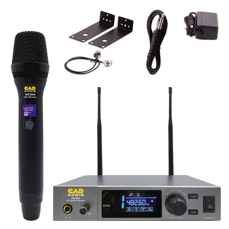 CAD Microphone System True Diversity UHF Professional Wireless Handheld image 1