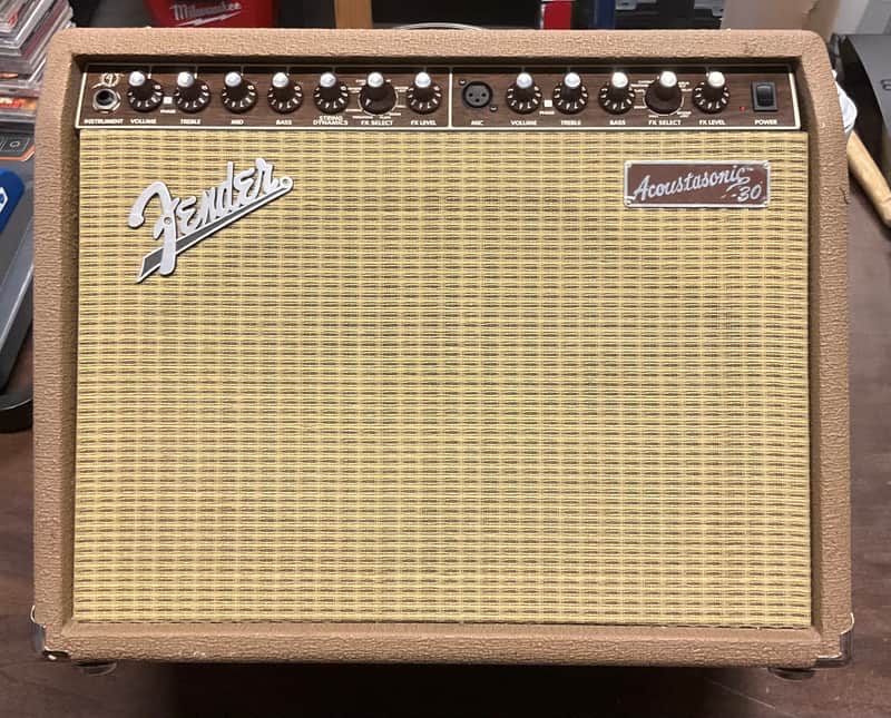 Fender Acoustasonic 30 DSP 2-Channel 30-Watt 1x8" Acoustic Guitar Amp with Onboard Effects