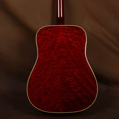 2001 Gibson Hummingbird Ultimate Quilt Custom Shop Acoustic Guitar image 3