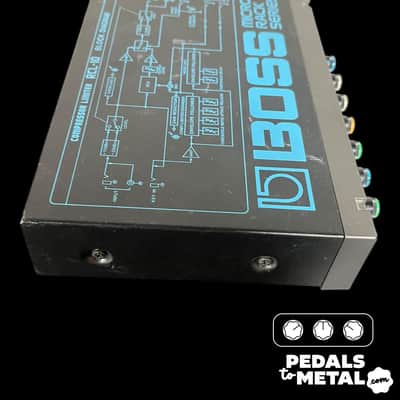 Boss RCL-10 Micro Rack Series Compressor Limiter 1985 - 1990 - Black X14974 image 3