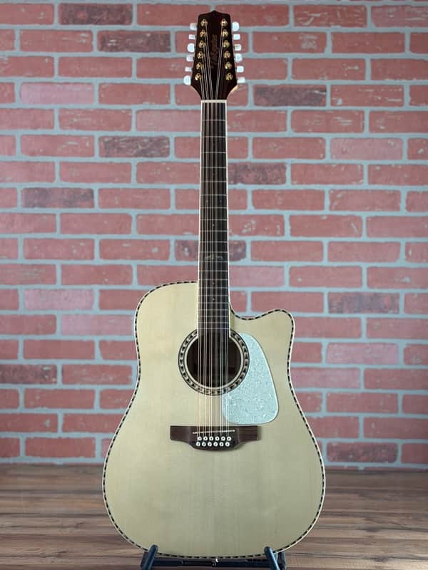 Takamine GD74CE-12U Dreadnought Cutaway 12-String Acoustic-electric Guitar - Gloss Natural image 1