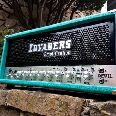 Invaders Amplification - Serie 8 - 850 Devil Dual Master - 50W High Gain - Redwine image 7