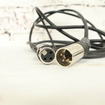 Lot of Four - Three pin XLR Low Impedance Microphone Cables image 2