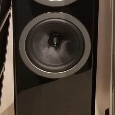 Wharfedale Reva-4 Floor Standing Hi-Fi Speakers (Pair) Complete w/ Boxes Piano Black image 3