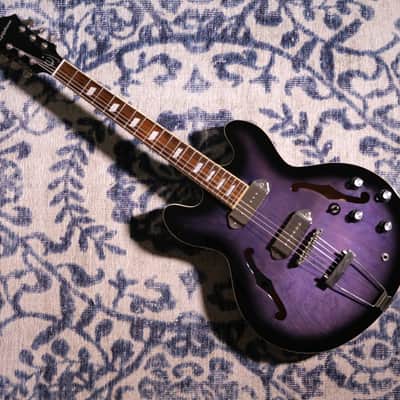 Epiphone Gary Clark Jr. Signature "Blak & Blu" Casino 2015 - 2019 - Black & Blu image 3