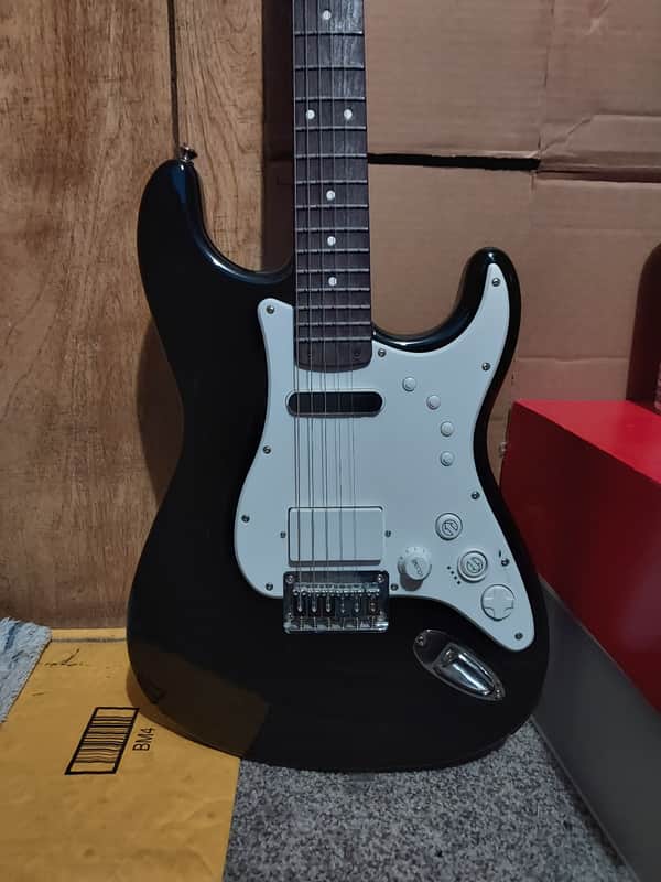 Fender Squier Stratocaster Pro Rock Band 3 Six String Electric Rockband Midi Guitar image 1