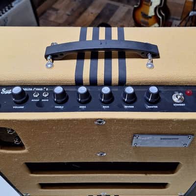 Supro 1822R Delta King 12 15-Watt 1x12" Guitar Combo 2021 - Present - Tweed / Black Stripes image 4