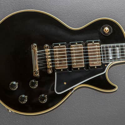 Gibson Custom Shop 1957 Les Paul Custom Reissue - VOS Ebony 3 Pickup image 1