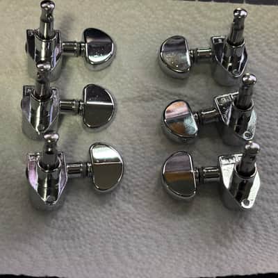 Grover 406C Mid-Sized Rotomatic Tuning Machines Set - Chrome image 3