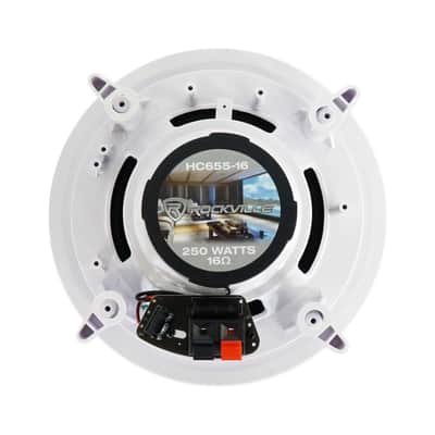(10) Rockville HC655-16 6.5" 500 Watt In-Ceiling Home Theater Speakers 16 Ohm image 19