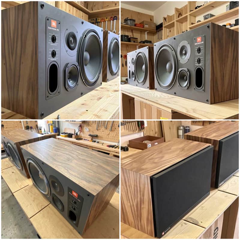 JBL 4412 Studio Monitors – Professionally Restored w/ Walnut Veneer – Exceptional Condition image 1