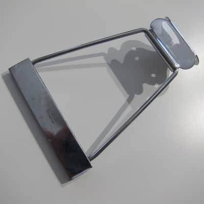 Gibson Acoustic 12 String Guitar Tailpiece Authentic Vintage Part Circa-1960s-Chrome image 2