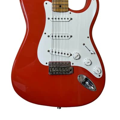 Fender MIJ Hank Marvin Stratocaster 1997 - Vintage Fiesta Red image 3