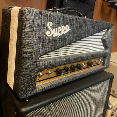 Supro 1695TH Black Magick 25-Watt Guitar Amp Head 2017 - Present - Black Rhino image 2