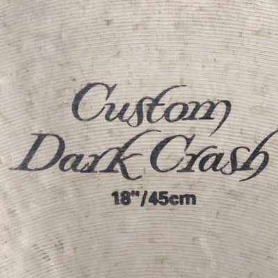 Zildjian 18" K Custom Dark Crash Cymbal image 7