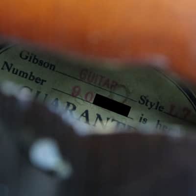 1934 Gibson L-7 - Sunburst image 20