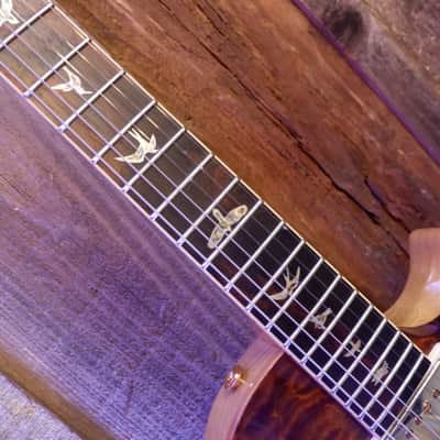 PRS McCarty 594SC Singlecut Wood Library 10-Top Korina & Brazilian Rosewood 2017 - Yellow Tiger image 15