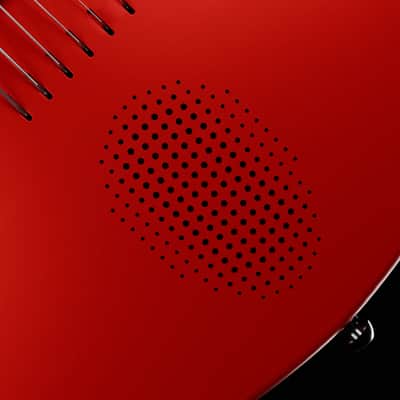 Nova Go Sonic: Carbon Fiber Smart Electric Guitar in Red Finish image 3
