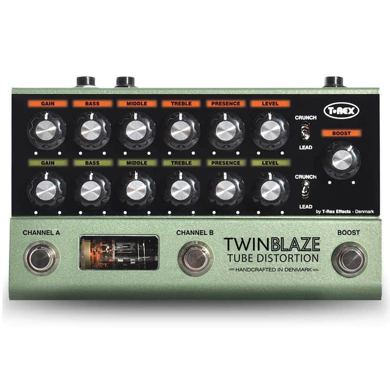 ギター t.c. electronic Vintage Distortion T-REX T-Rex Twin Blaze Tube Distortion | Reverb